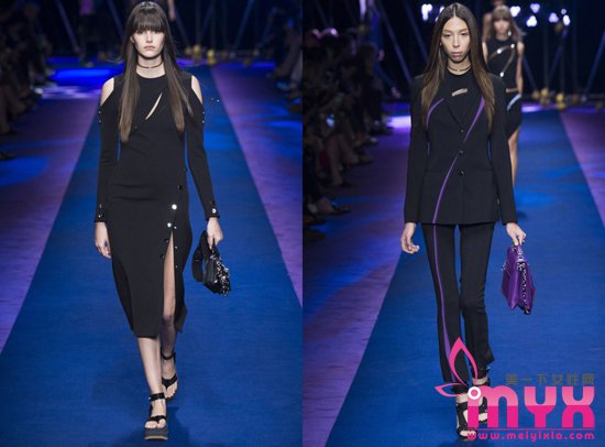 Versace2017春夏米兰时装周 低调而神秘的爆发力
