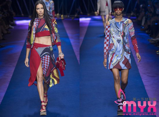 Versace2017春夏米兰时装周 低调而神秘的爆发力