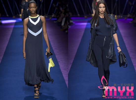Versace2017春夏米兰时装周 低调而神秘的爆发力