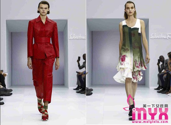 Salvatore Ferragamo2017春夏系列 冷淡与华贵的交错