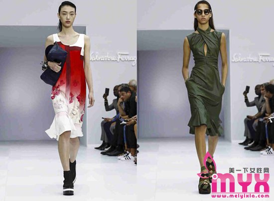 Salvatore Ferragamo2017春夏系列 冷淡与华贵的交错