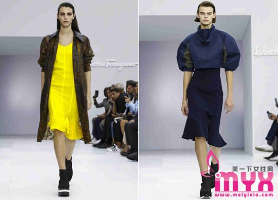 Salvatore Ferragamo2017春夏系列 冷淡与华贵的交错