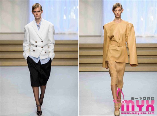 Jil Sander2017春夏米兰时装周 oversized进行时