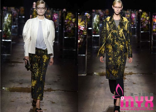 Dries Van Noten2017春夏系列大秀 无序的和谐之美