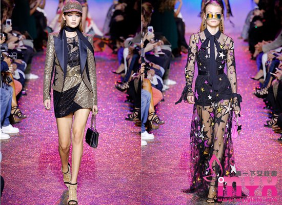 2017春夏巴黎时装周Elie Saab 仙女的摇滚心