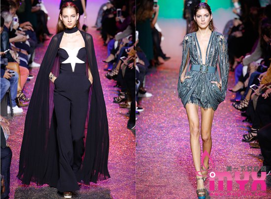 2017春夏巴黎时装周Elie Saab 仙女的摇滚心