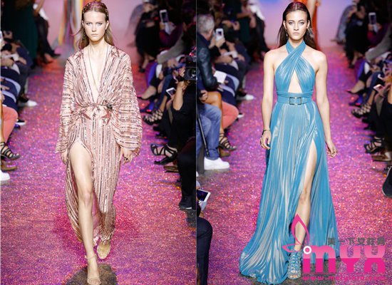 2017春夏巴黎时装周Elie Saab 仙女的摇滚心