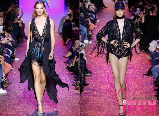 2017春夏巴黎时装周Elie Saab 仙女的摇滚心