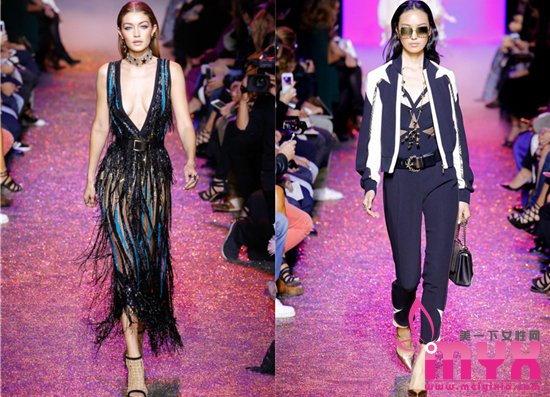 2017春夏巴黎时装周Elie Saab 仙女的摇滚心