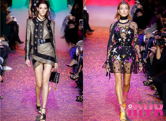 2017春夏巴黎时装周Elie Saab 仙女的摇滚心