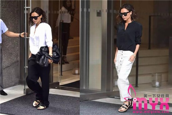 Victoria Beckham气场街拍 有贝嫂的地方就是秀场