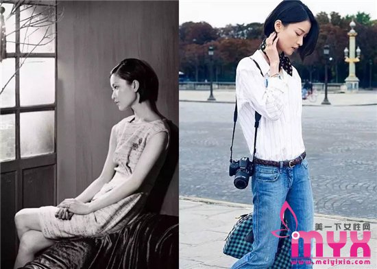 超模杜鹃的禁欲感时尚 歪果仁眼中的中国美女