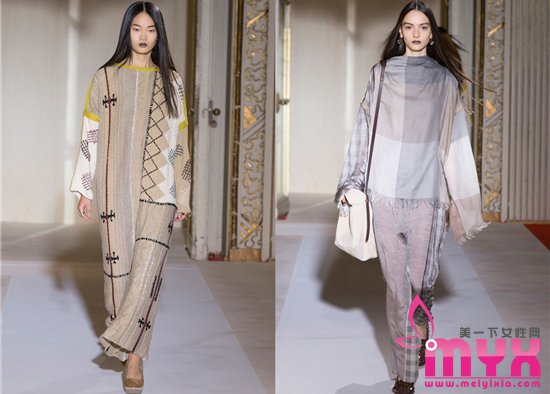 2017春夏巴黎时装周Acne Studios 异域风情女郎