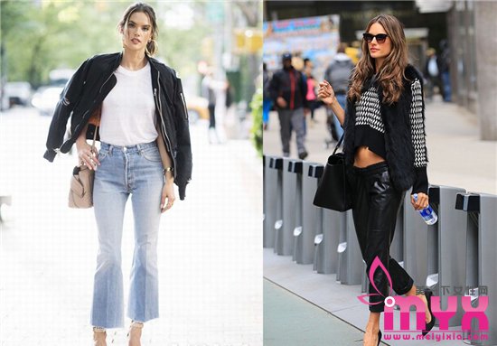 时尚教科书Alessandra Ambrosio 辣妈同样性感