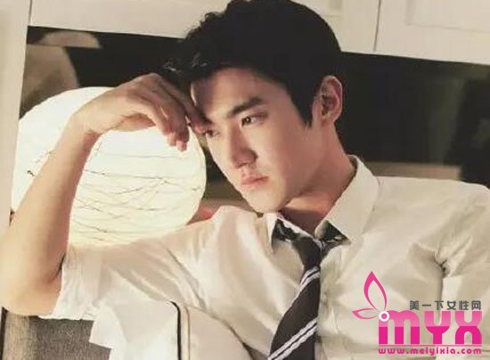 露出额头的发型才够霸气 男明星教你轻松撩妹