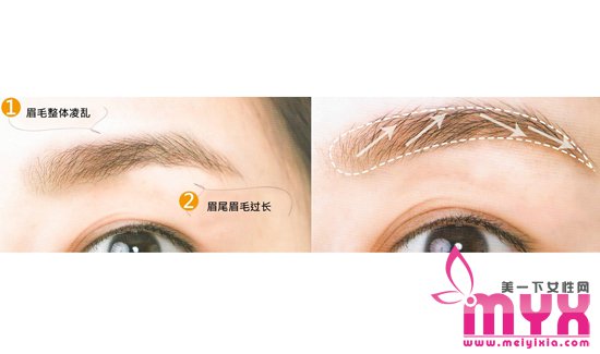 不同眉型特点的眉妆教程 如何画适合自己的眉妆