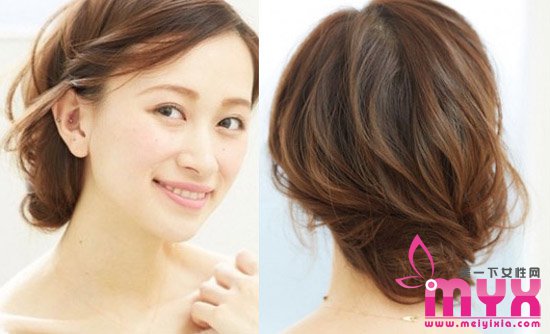 大衣+盘发才是冬天的绝配 美美的盘发如何打造