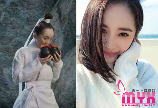谢娜突然变得这么美，原来是找对了女神线