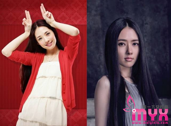 谢娜突然变得这么美，原来是找对了女神线