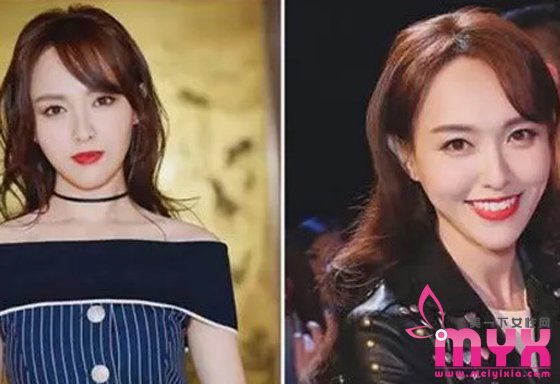 谢娜突然变得这么美，原来是找对了女神线