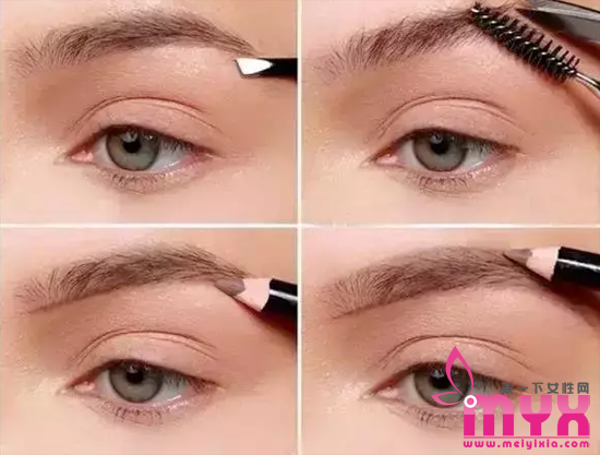 女生画什么眉形显脸小 5个步骤教你画瘦脸眉