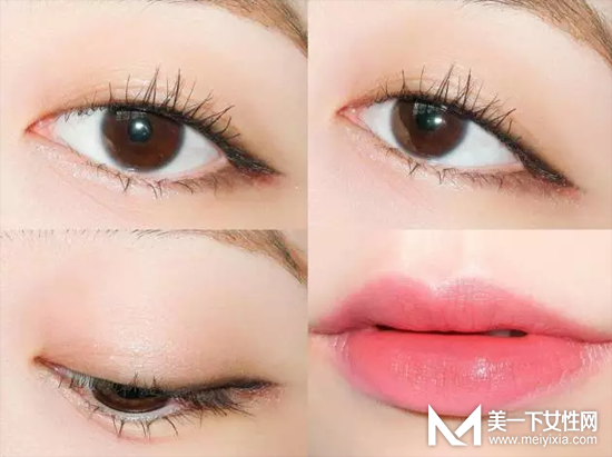 眼影与口红的搭配图片 一个星期不重样的眼唇妆搭配