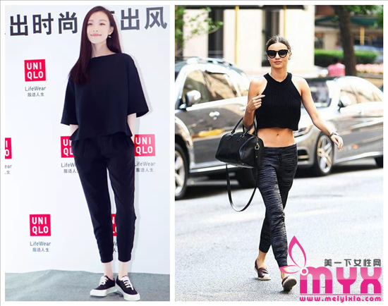 女运动裤搭配什么上衣鞋子 可以为任意风格添加活力
