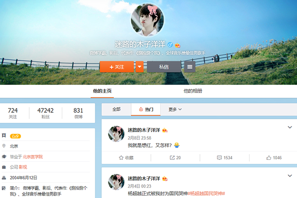 迷路的木子洋洋88种人格问候你什么梗出自哪里